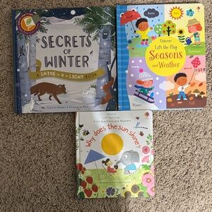 Secrets of Winter and Seasons Lift-the-Flap Book Set